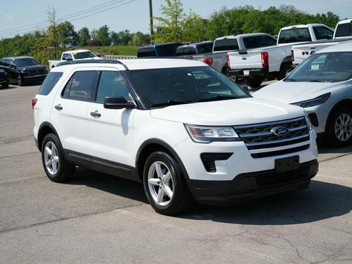 Oxford White 2019 Ford Explorer Base