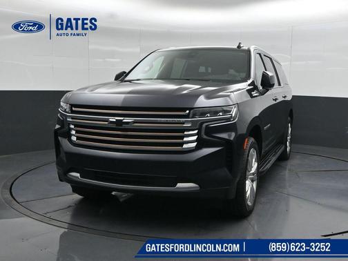 Dark Ash Metallic 2022 Chevrolet Suburban 4WD High Country