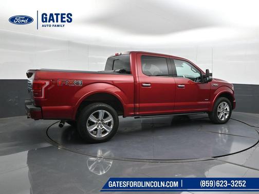 Ruby Red Metallic 2015 Ford F-150 Platinum