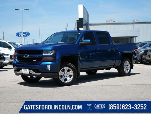 Deep Ocean Blue Metallic 2018 Chevrolet Silverado 1500 2LT