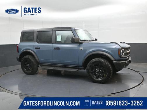 Azure Gray Metallic Tri-Coat 2025 Ford Bronco Big Bend