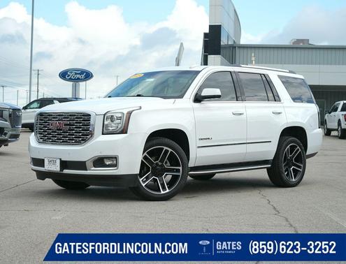 Summit White 2019 GMC Yukon Denali