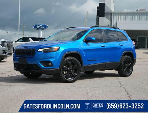 Hydro Blue Pearlcoat 2021 Jeep Cherokee Altitude