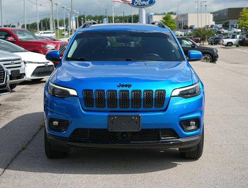 Hydro Blue Pearlcoat 2021 Jeep Cherokee Altitude