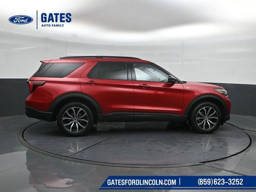 Rapid Red Metallic Tinted Clearcoat 2026 Ford Explorer ST-Line