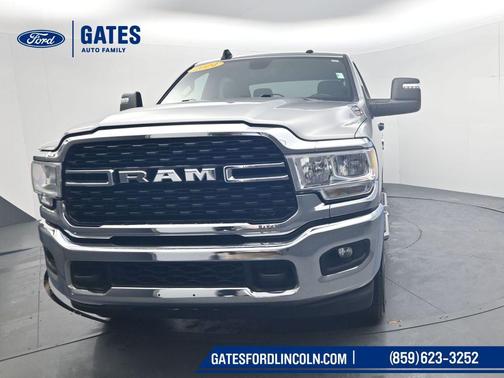 Billet Silver Metallic Clearcoat 2024 RAM 3500 Big Horn Crew Cab 4x4 8' Box