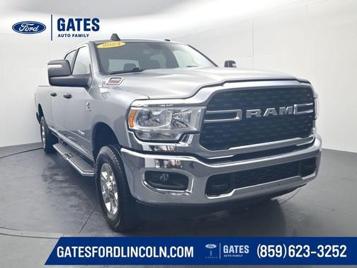 Billet Silver Metallic Clearcoat 2024 RAM 3500 Big Horn Crew Cab 4x4 8' Box