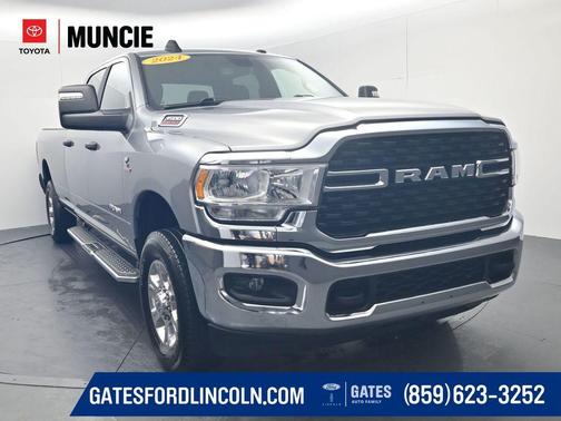 Billet Silver Metallic Clearcoat 2024 RAM 3500 Big Horn Crew Cab 4x4 8' Box