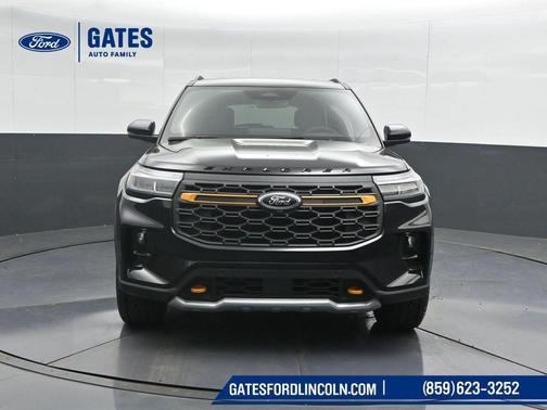 Agate Black Metallic 2026 Ford Explorer Tremor