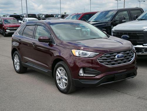 Burgundy Velvet Metallic Tinted Clearcoat 2022 Ford Edge SEL