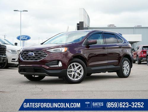 Burgundy Velvet Metallic Tinted Clearcoat 2022 Ford Edge SEL