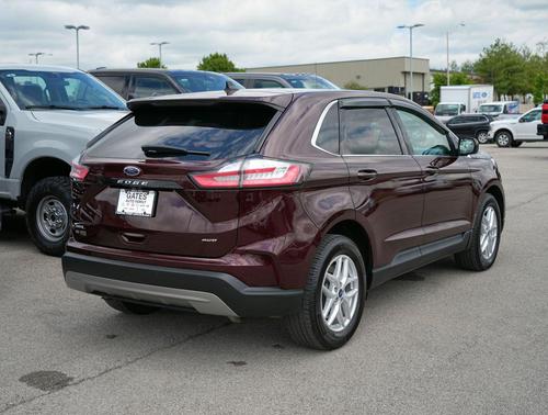 Burgundy Velvet Metallic Tinted Clearcoat 2022 Ford Edge SEL