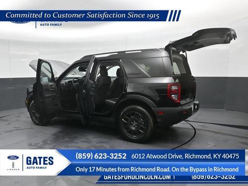 Shadow Black 2025 Ford Bronco Sport Big Bend SUV