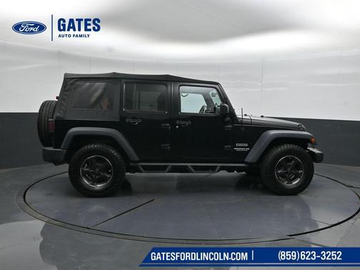 Black Clearcoat 2017 Jeep Wrangler Unlimited Sport