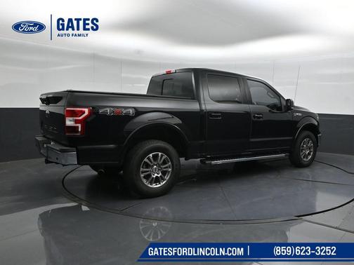 Shadow Black 2018 Ford F-150 Lariat