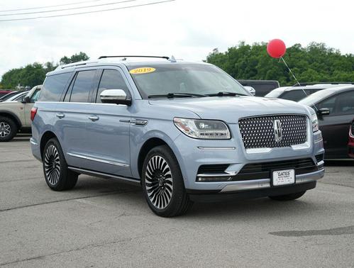 Crystal Blue Metallic 2019 Lincoln Navigator Black Label