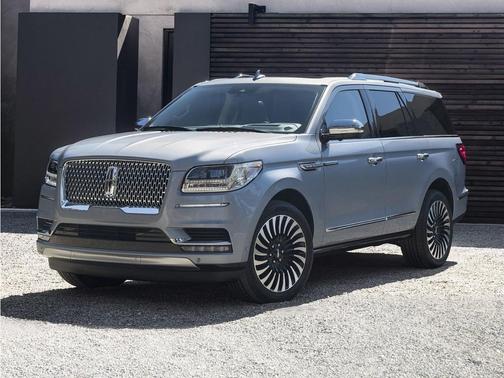 Crystal Blue Metallic 2019 Lincoln Navigator Black Label