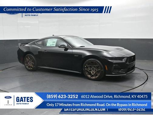 Shadow Black 2026 Ford Mustang GT Premium Coupe