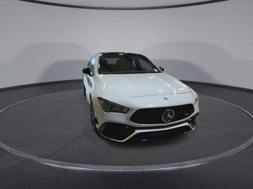 Digital White 2023 Mercedes-Benz AMG CLA 45 Base 4MATIC