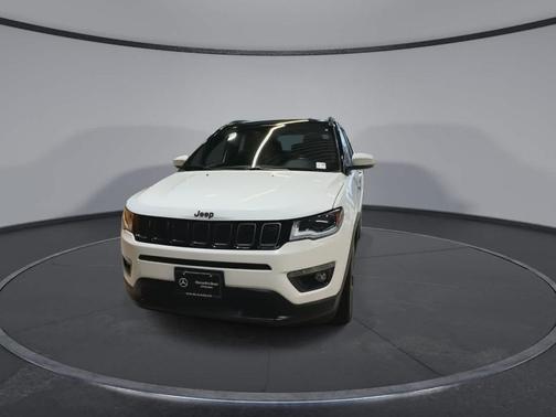 White Clearcoat 2020 Jeep Compass Altitude
