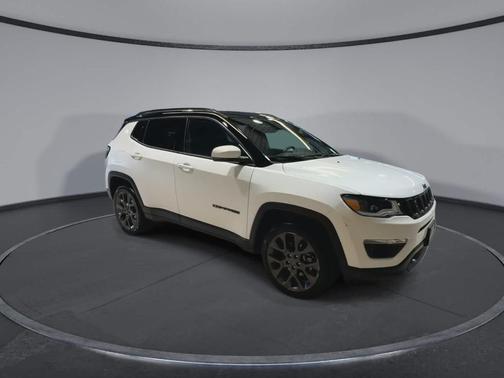 White Clearcoat 2020 Jeep Compass Altitude