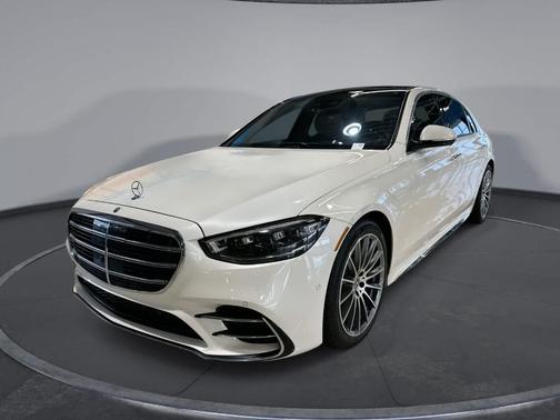Diamond White 2022 Mercedes-Benz S-Class S 580 4MATIC