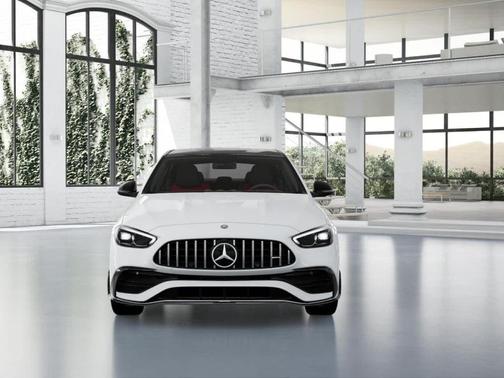 Polar White 2026 Mercedes-Benz AMG C 43 Base 4MATIC