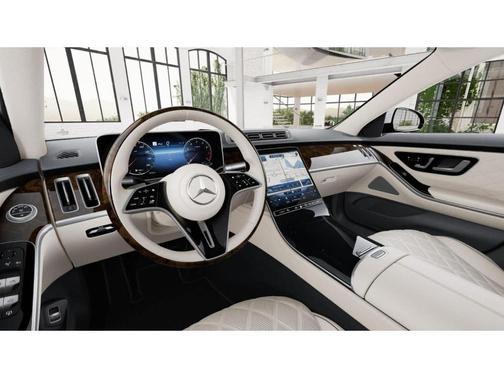 MANUFAKTUR Moonlight White Metallic 2026 Mercedes-Benz S-Class Base