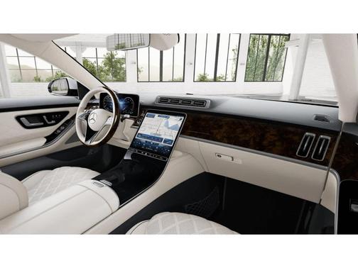 MANUFAKTUR Moonlight White Metallic 2026 Mercedes-Benz S-Class Base