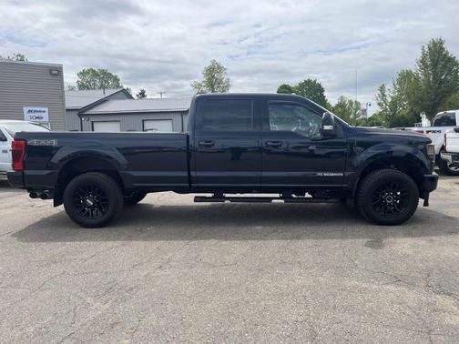 Antimatter Blue Metallic 2021 Ford F-350 Lariat