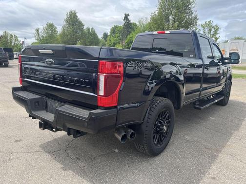 Antimatter Blue Metallic 2021 Ford F-350 Lariat