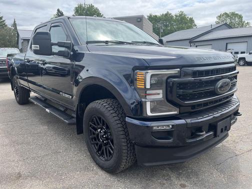 Antimatter Blue Metallic 2021 Ford F-350 Lariat