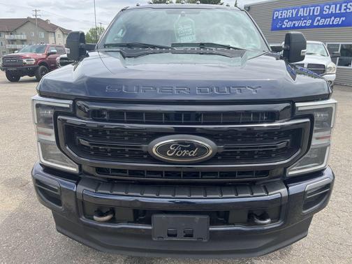 Antimatter Blue Metallic 2021 Ford F-350 Lariat
