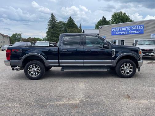 Antimatter Blue Metallic 2021 Ford F-250 Lariat