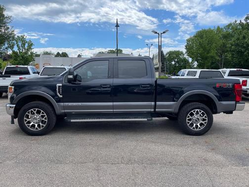 Antimatter Blue Metallic 2021 Ford F-250 Lariat