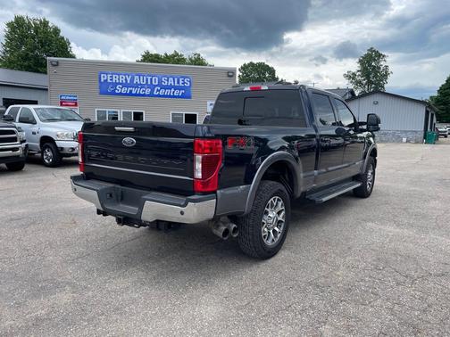 Antimatter Blue Metallic 2021 Ford F-250 Lariat