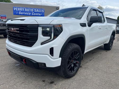 Summit White 2022 GMC Sierra 1500 Elevation