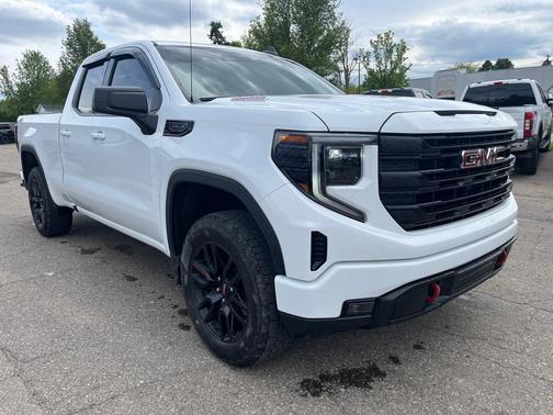 Summit White 2022 GMC Sierra 1500 Elevation