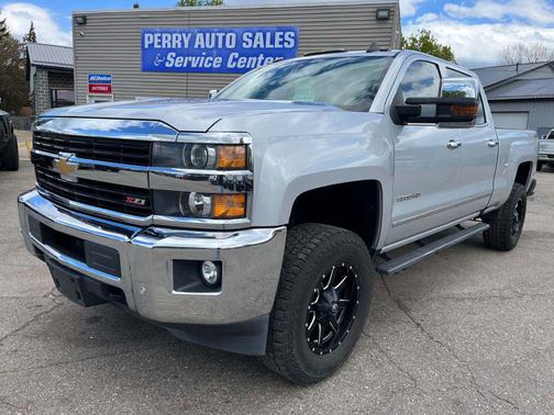 Silver Ice Metallic 2016 Chevrolet Silverado 3500 LTZ