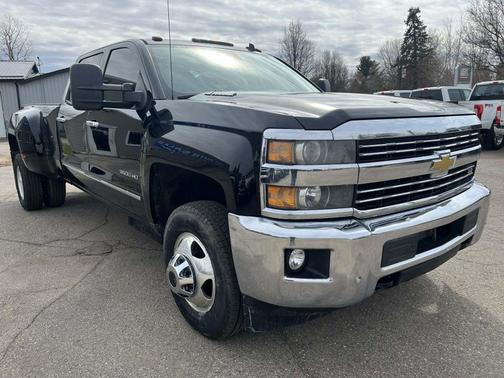 Black 2015 Chevrolet Silverado 3500 LTZ
