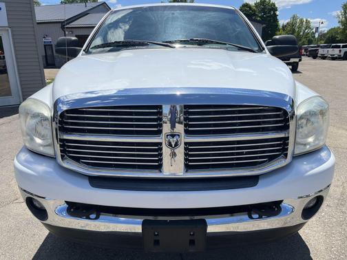 WHITE 2008 Dodge Ram 2500 SLT Quad Cab