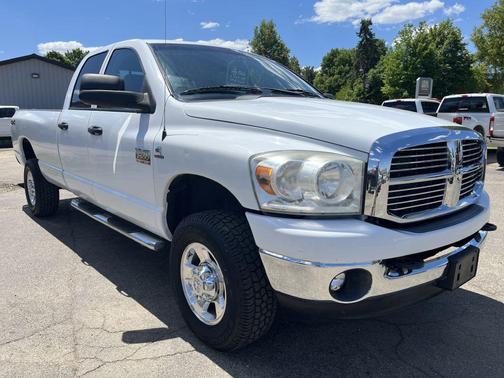 WHITE 2008 Dodge Ram 2500 SLT Quad Cab