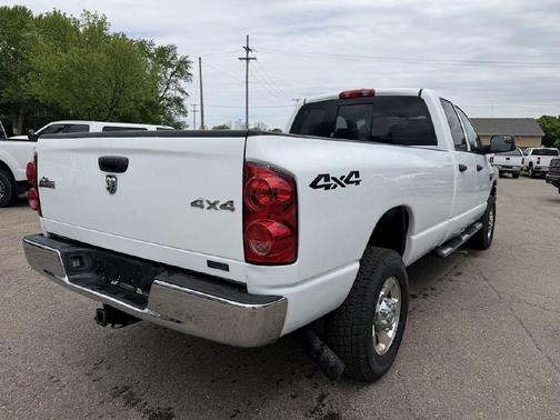 WHITE 2008 Dodge Ram 2500 SLT Quad Cab