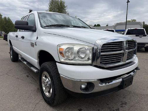 WHITE 2008 Dodge Ram 2500 SLT Quad Cab