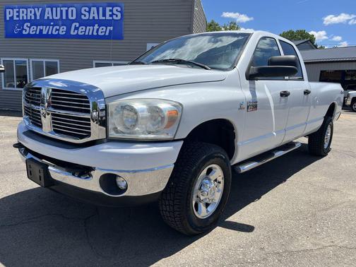 WHITE 2008 Dodge Ram 2500 SLT Quad Cab