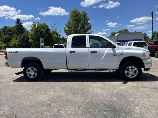 WHITE 2008 Dodge Ram 2500 SLT Quad Cab