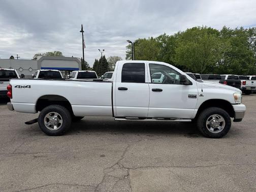 WHITE 2008 Dodge Ram 2500 SLT Quad Cab