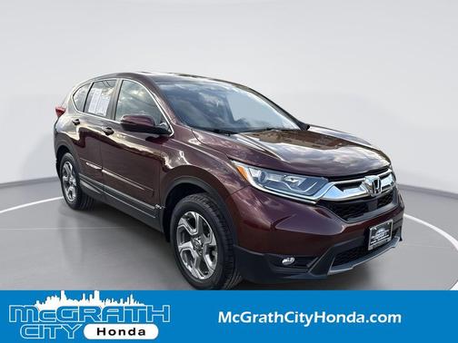 Red 2019 Honda CR-V EX-L