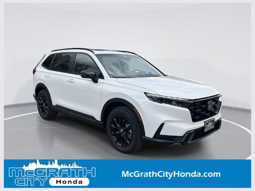 Platinum White Pearl 2027 Honda CR-V Hybrid Sport AWD