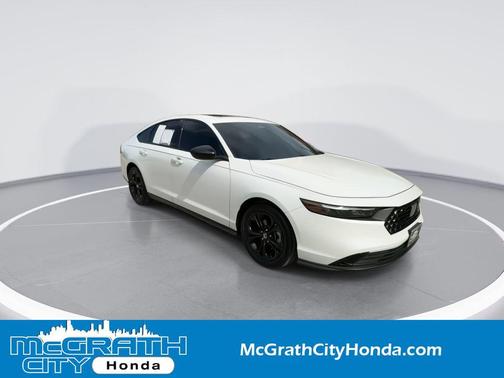 Platinum White Pearl 2025 Honda Accord SE